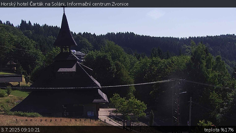 Horský hotel Čarták na Soláni - Informační centrum Zvonice - 3.7.2025 v 09:10