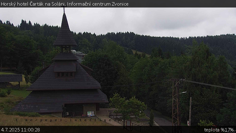 Horský hotel Čarták na Soláni - Informační centrum Zvonice - 4.7.2025 v 11:00 Horský hotel Čarták na Soláni - Informační centrum Zvonice - 4.7.2025 v 11:00