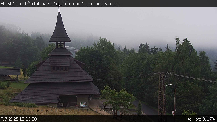 Horský hotel Čarták na Soláni - Informační centrum Zvonice - 7.7.2025 v 12:25 Horský hotel Čarták na Soláni - Informační centrum Zvonice - 7.7.2025 v 12:25