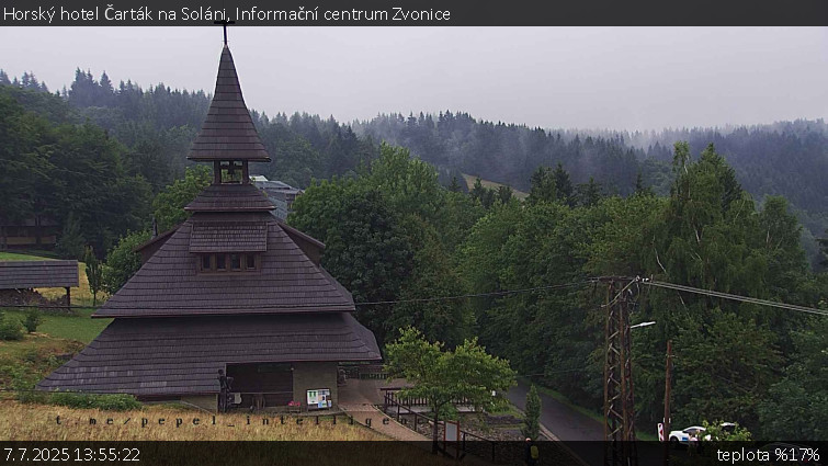 Horský hotel Čarták na Soláni - Informační centrum Zvonice - 7.7.2025 v 13:55 Horský hotel Čarták na Soláni - Informační centrum Zvonice - 7.7.2025 v 13:55