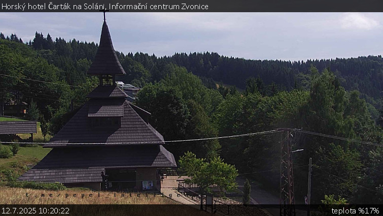 Horský hotel Čarták na Soláni - Informační centrum Zvonice - 12.7.2025 v 10:20 Horský hotel Čarták na Soláni - Informační centrum Zvonice - 12.7.2025 v 10:20