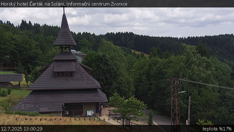Horský hotel Čarták na Soláni - Informační centrum Zvonice - 12.7.2025 v 13:00 Horský hotel Čarták na Soláni - Informační centrum Zvonice - 12.7.2025 v 13:00