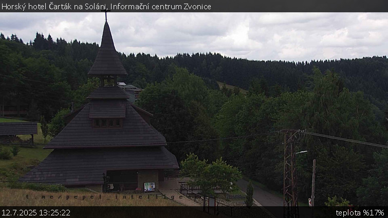 Horský hotel Čarták na Soláni - Informační centrum Zvonice - 12.7.2025 v 13:25 Horský hotel Čarták na Soláni - Informační centrum Zvonice - 12.7.2025 v 13:25