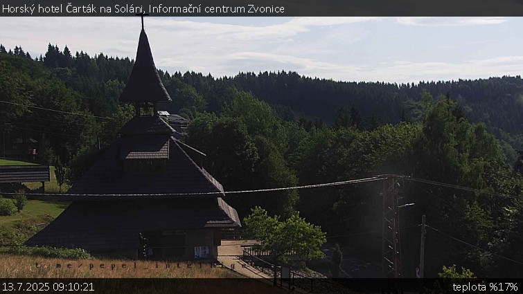 Horský hotel Čarták na Soláni - Informační centrum Zvonice - 13.7.2025 v 09:10 Horský hotel Čarták na Soláni - Informační centrum Zvonice - 13.7.2025 v 09:10