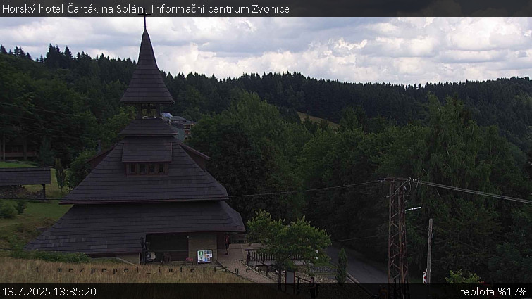 Horský hotel Čarták na Soláni - Informační centrum Zvonice - 13.7.2025 v 13:35 Horský hotel Čarták na Soláni - Informační centrum Zvonice - 13.7.2025 v 13:35