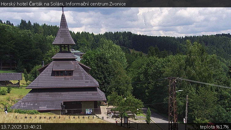 Horský hotel Čarták na Soláni - Informační centrum Zvonice - 13.7.2025 v 13:40 Horský hotel Čarták na Soláni - Informační centrum Zvonice - 13.7.2025 v 13:40