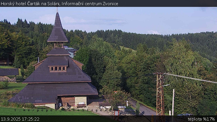 Horský hotel Čarták na Soláni - Informační centrum Zvonice - 13.9.2025 v 17:25