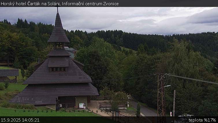 Horský hotel Čarták na Soláni - Informační centrum Zvonice - 15.9.2025 v 14:05