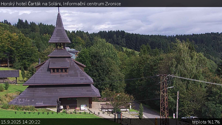 Horský hotel Čarták na Soláni - Informační centrum Zvonice - 15.9.2025 v 14:20 Horský hotel Čarták na Soláni - Informační centrum Zvonice - 15.9.2025 v 14:20
