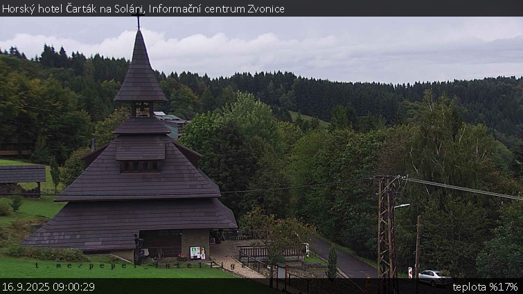Horský hotel Čarták na Soláni - Informační centrum Zvonice - 16.9.2025 v 09:00