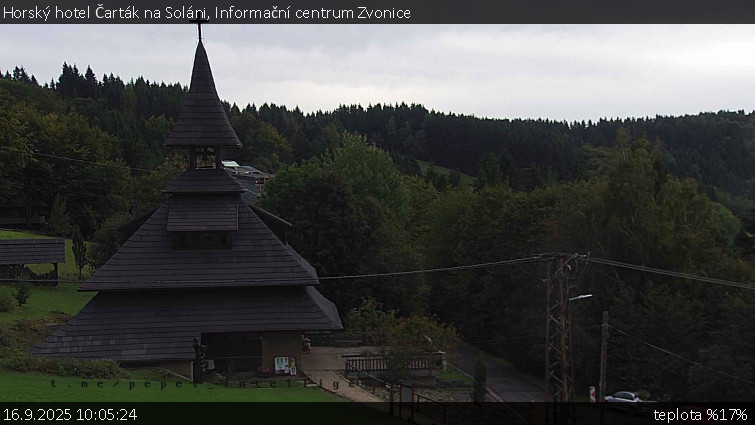 Horský hotel Čarták na Soláni - Informační centrum Zvonice - 16.9.2025 v 10:05