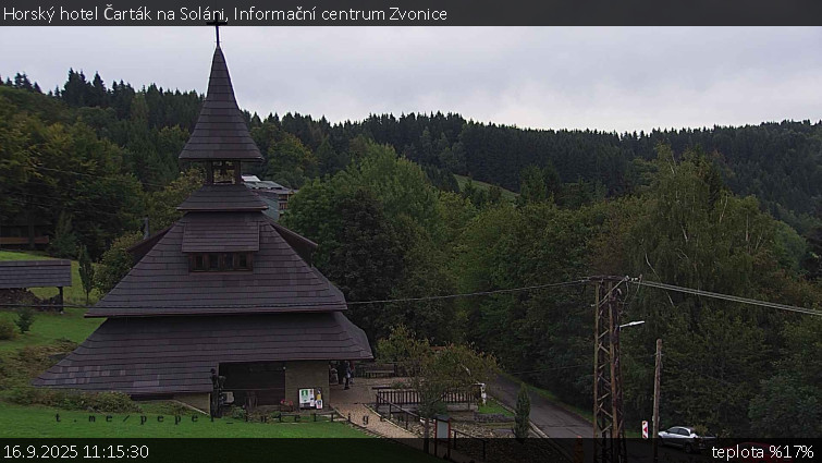 Horský hotel Čarták na Soláni - Informační centrum Zvonice - 16.9.2025 v 11:15
