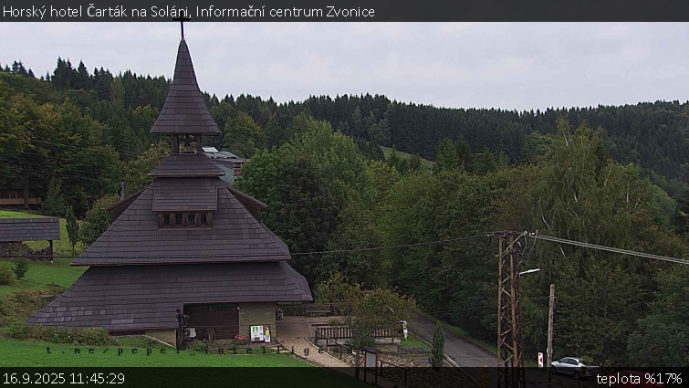 Horský hotel Čarták na Soláni - Informační centrum Zvonice - 16.9.2025 v 11:45