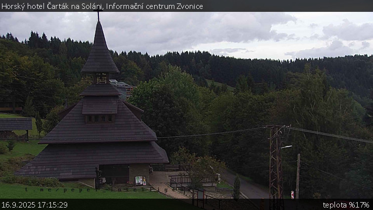 Horský hotel Čarták na Soláni - Informační centrum Zvonice - 16.9.2025 v 17:15