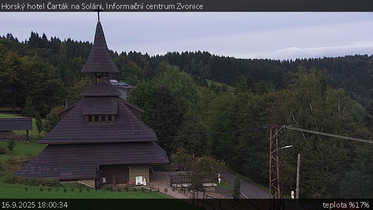 Horský hotel Čarták na Soláni - Informační centrum Zvonice - 16.9.2025 v 18:00
