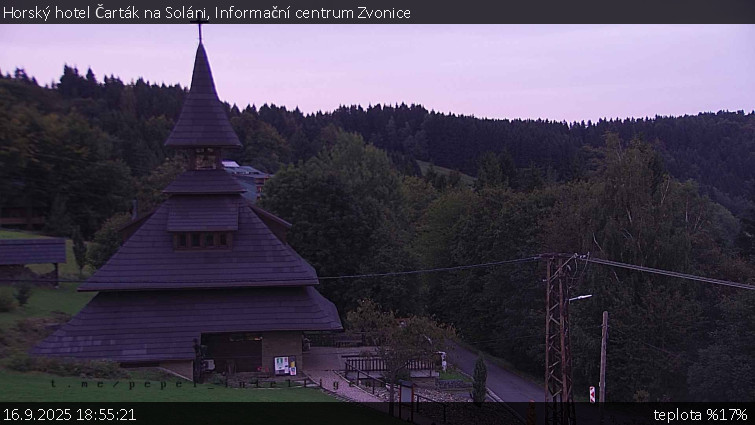 Horský hotel Čarták na Soláni - Informační centrum Zvonice - 16.9.2025 v 18:55