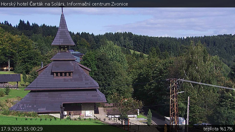 Horský hotel Čarták na Soláni - Informační centrum Zvonice - 17.9.2025 v 15:00
