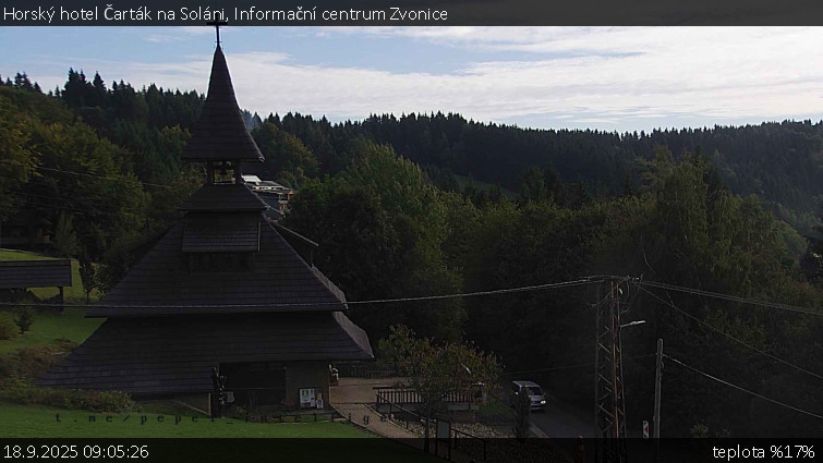 Horský hotel Čarták na Soláni - Informační centrum Zvonice - 18.9.2025 v 09:05