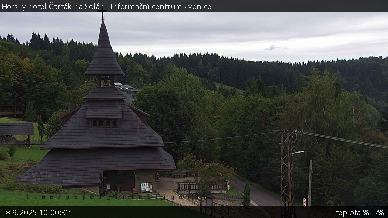 Horský hotel Čarták na Soláni - Informační centrum Zvonice - 18.9.2025 v 10:00
