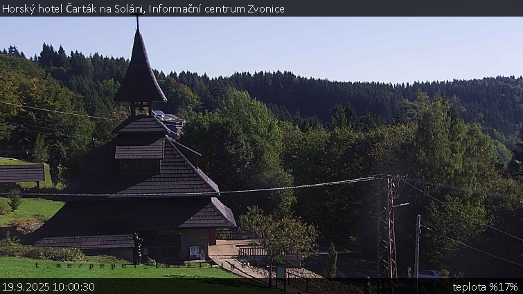 Horský hotel Čarták na Soláni - Informační centrum Zvonice - 19.9.2025 v 10:00