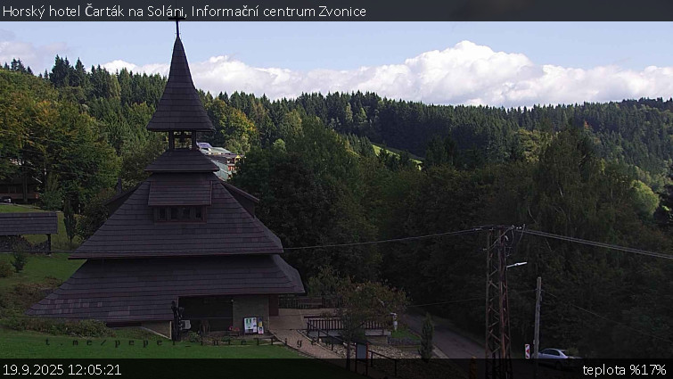 Horský hotel Čarták na Soláni - Informační centrum Zvonice - 19.9.2025 v 12:05