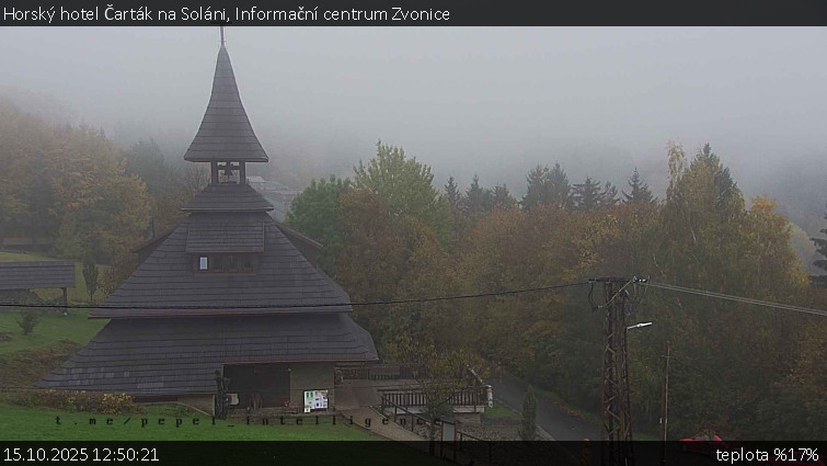 Horský hotel Čarták na Soláni - Informační centrum Zvonice - 15.10.2025 v 12:50