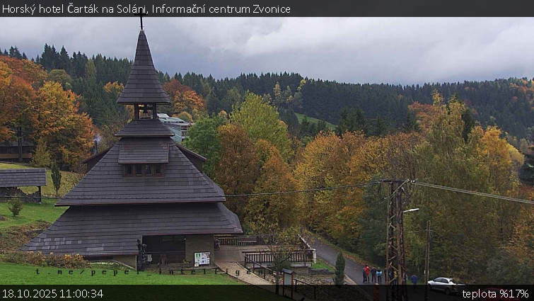 Horský hotel Čarták na Soláni - Informační centrum Zvonice - 18.10.2025 v 11:00 Horský hotel Čarták na Soláni - Informační centrum Zvonice - 18.10.2025 v 11:00