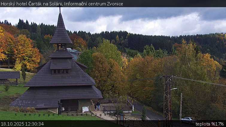 Horský hotel Čarták na Soláni - Informační centrum Zvonice - 18.10.2025 v 12:30 Horský hotel Čarták na Soláni - Informační centrum Zvonice - 18.10.2025 v 12:30
