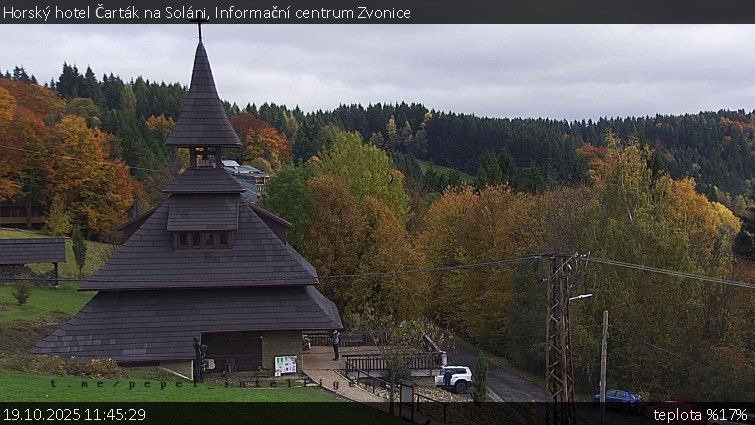 Horský hotel Čarták na Soláni - Informační centrum Zvonice - 19.10.2025 v 11:45