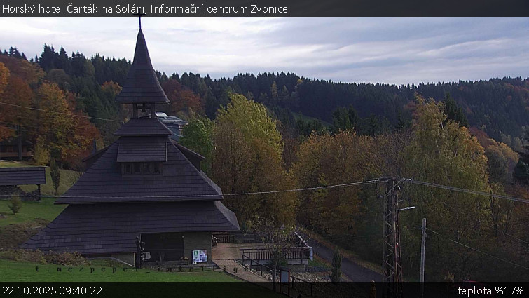 Horský hotel Čarták na Soláni - Informační centrum Zvonice - 22.10.2025 v 09:40