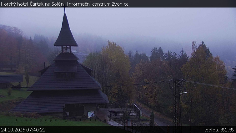 Horský hotel Čarták na Soláni - Informační centrum Zvonice - 24.10.2025 v 07:40
