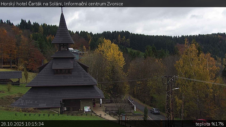 Horský hotel Čarták na Soláni - Informační centrum Zvonice - 28.10.2025 v 10:15 Horský hotel Čarták na Soláni - Informační centrum Zvonice - 28.10.2025 v 10:15
