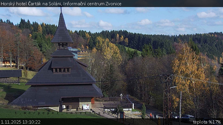 Horský hotel Čarták na Soláni - Informační centrum Zvonice - 1.11.2025 v 13:10 Horský hotel Čarták na Soláni - Informační centrum Zvonice - 1.11.2025 v 13:10
