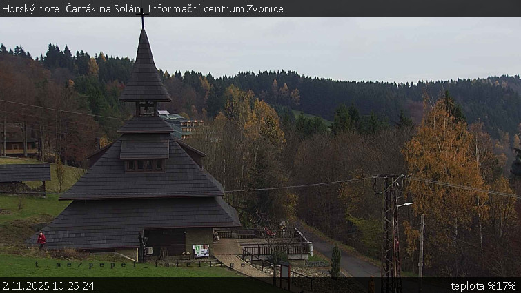 Horský hotel Čarták na Soláni - Informační centrum Zvonice - 2.11.2025 v 10:25 Horský hotel Čarták na Soláni - Informační centrum Zvonice - 2.11.2025 v 10:25