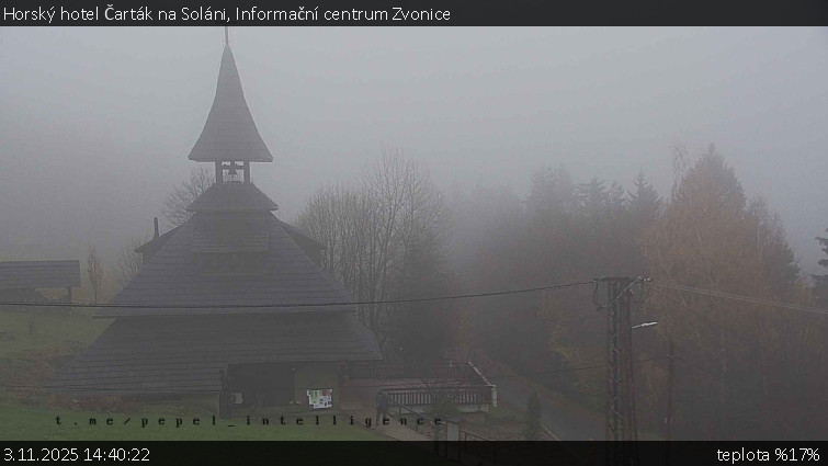 Horský hotel Čarták na Soláni - Informační centrum Zvonice - 3.11.2025 v 14:40
