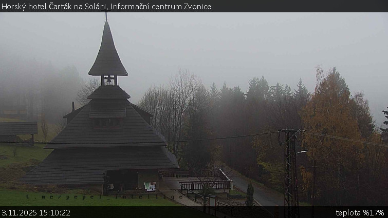 Horský hotel Čarták na Soláni - Informační centrum Zvonice - 3.11.2025 v 15:10