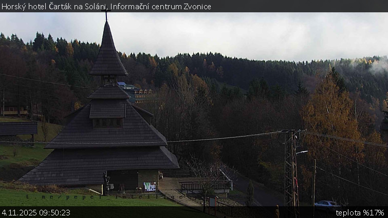 Horský hotel Čarták na Soláni - Informační centrum Zvonice - 4.11.2025 v 09:50