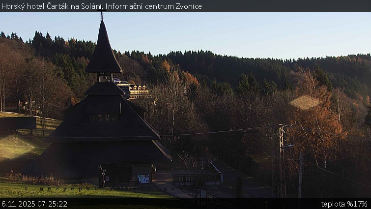 Horský hotel Čarták na Soláni - Informační centrum Zvonice - 6.11.2025 v 07:25