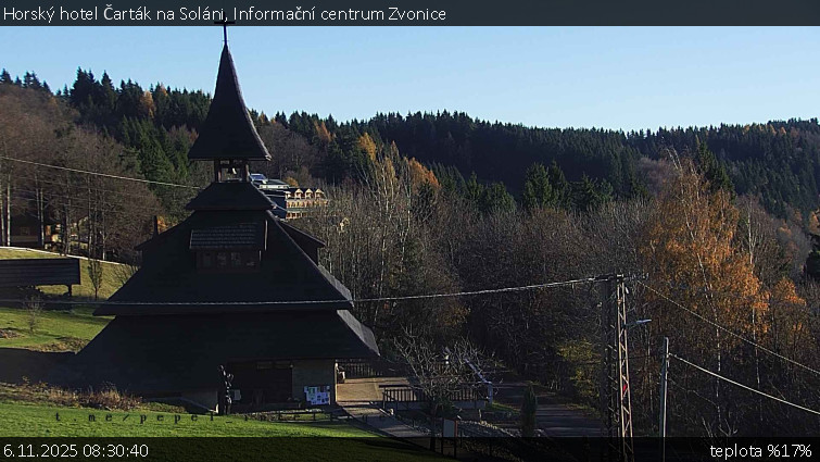 Horský hotel Čarták na Soláni - Informační centrum Zvonice - 6.11.2025 v 08:30
