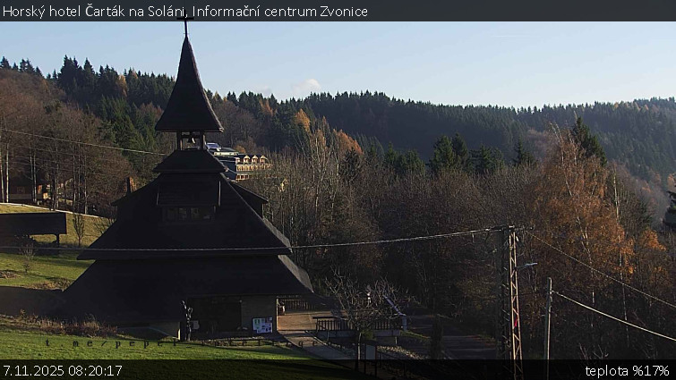 Horský hotel Čarták na Soláni - Informační centrum Zvonice - 7.11.2025 v 08:20