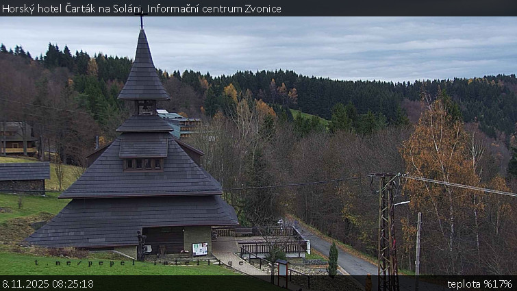 Horský hotel Čarták na Soláni - Informační centrum Zvonice - 8.11.2025 v 08:25