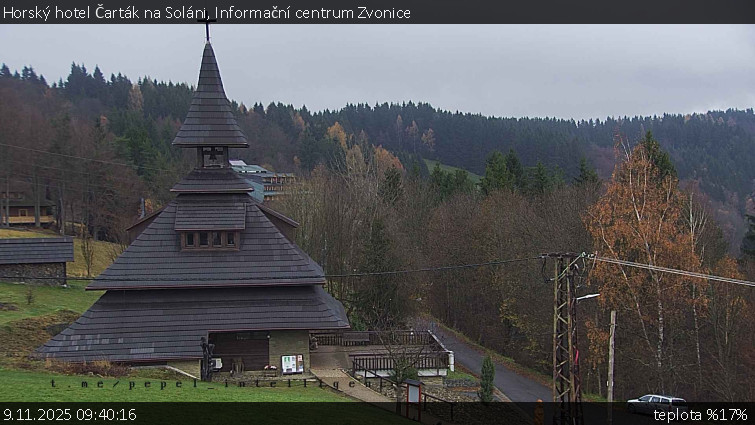 Horský hotel Čarták na Soláni - Informační centrum Zvonice - 9.11.2025 v 09:40