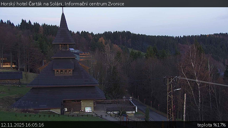 Horský hotel Čarták na Soláni - Informační centrum Zvonice - 12.11.2025 v 16:05