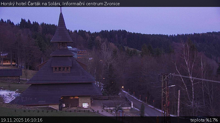 Horský hotel Čarták na Soláni - Informační centrum Zvonice - 19.11.2025 v 16:10