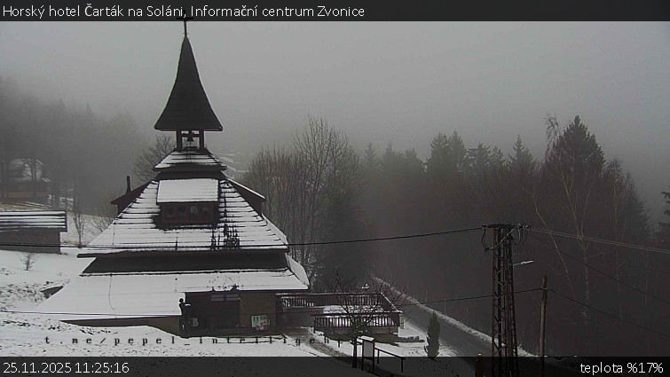 Horský hotel Čarták na Soláni - Informační centrum Zvonice - 25.11.2025 v 11:25