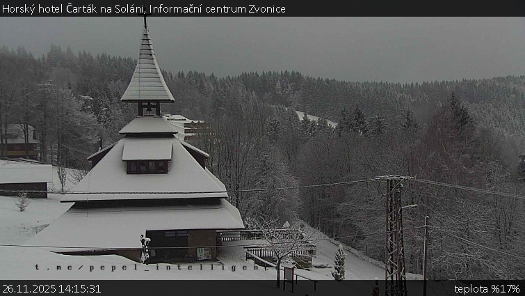 Horský hotel Čarták na Soláni - Informační centrum Zvonice - 26.11.2025 v 14:15