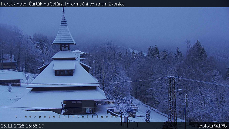 Horský hotel Čarták na Soláni - Informační centrum Zvonice - 26.11.2025 v 15:55