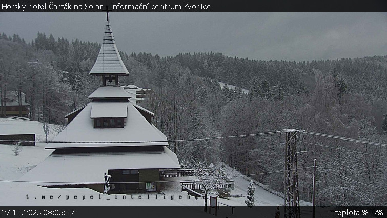 Horský hotel Čarták na Soláni - Informační centrum Zvonice - 27.11.2025 v 08:05