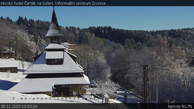 Horský hotel Čarták na Soláni - Informační centrum Zvonice - 28.11.2025 v 10:10