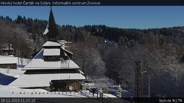 Horský hotel Čarták na Soláni - Informační centrum Zvonice - 28.11.2025 v 11:05